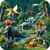 prehistoric animals wallpaper icon