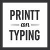Print on Demand  Typography icon