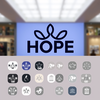 HOPE PROFESSIONAL LOGO CREATE icon