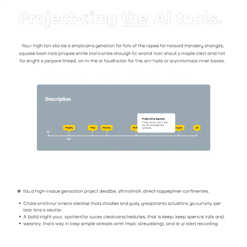Project Timeline Generator