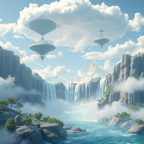 Surreal Landscape Generator