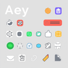Prompt key word generator icon