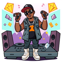 rap mixtape cartoon generator