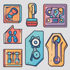 Questions Generator Related Input Kewords Particular Website Data icon