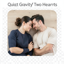 Quiet Gravity of Two Hearts