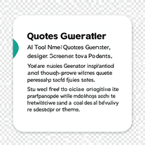 Quotes Generator