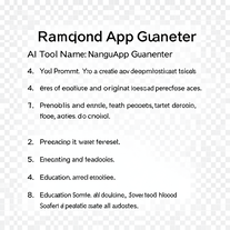 Random App Generator