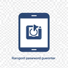 Random password generator icon