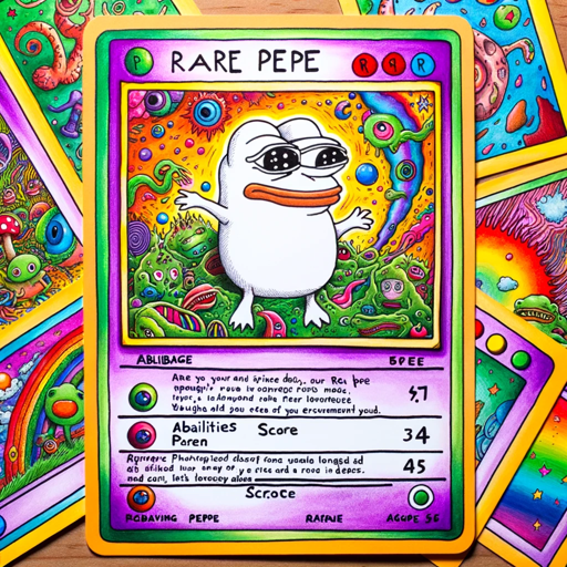 Rare Pepe Card Meme Creator icon
