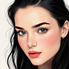 Realistic Art Generator. That Keep The Person Face. For Free icon