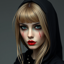 Realistic  Girl Gothic