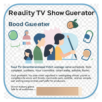 Reality TV Show Generator