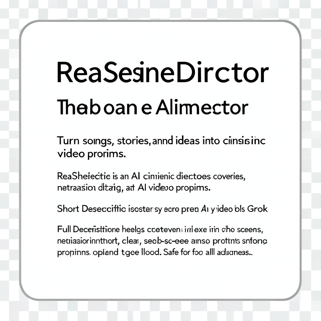 ReaSceneDirector