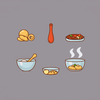 Receipe Illustrations icon