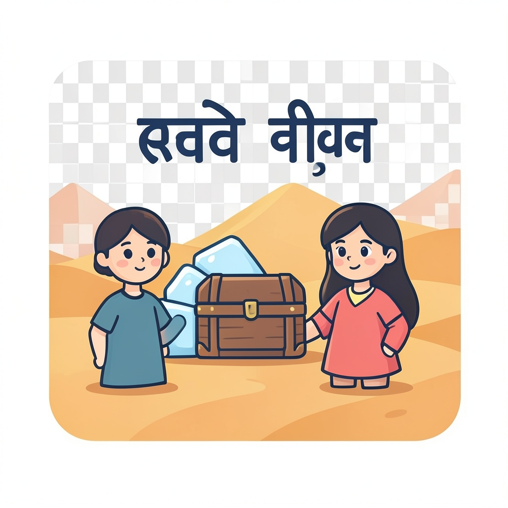 रेगिस्तान में बर्फ का घर
