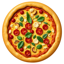 Renaissance Pizza Art