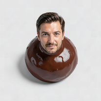 Resting on the Molten Chocolate Boulder