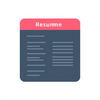 resume cv maker icon
