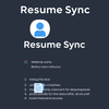 Resume Sync icon