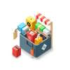 Retail Product isometric Generator icon