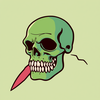 retro color comics of Deth icon