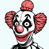 Retro Horror Clownpunk icon