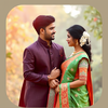 romantic indian cople image icon