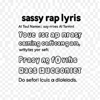 sassy rap lyrics