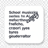 School music lyrics generator