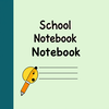 School Note book label icon
