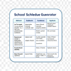 School Schledue Generator icon