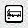 Sheet music generator icon