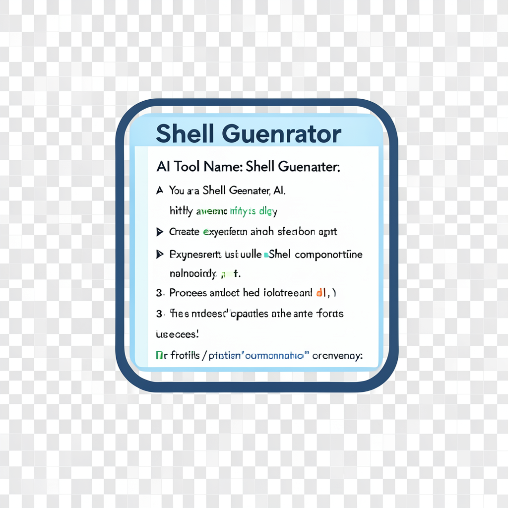 Shell Generator