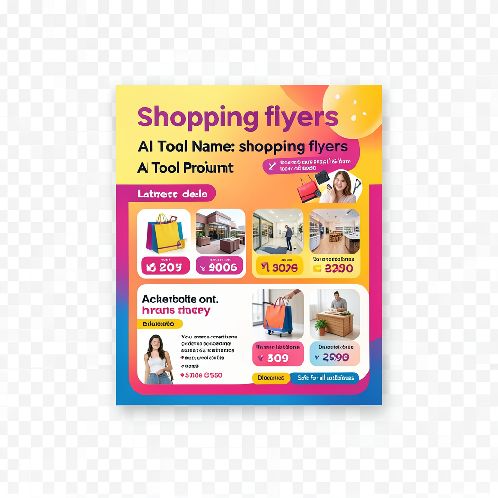 shopping flyers