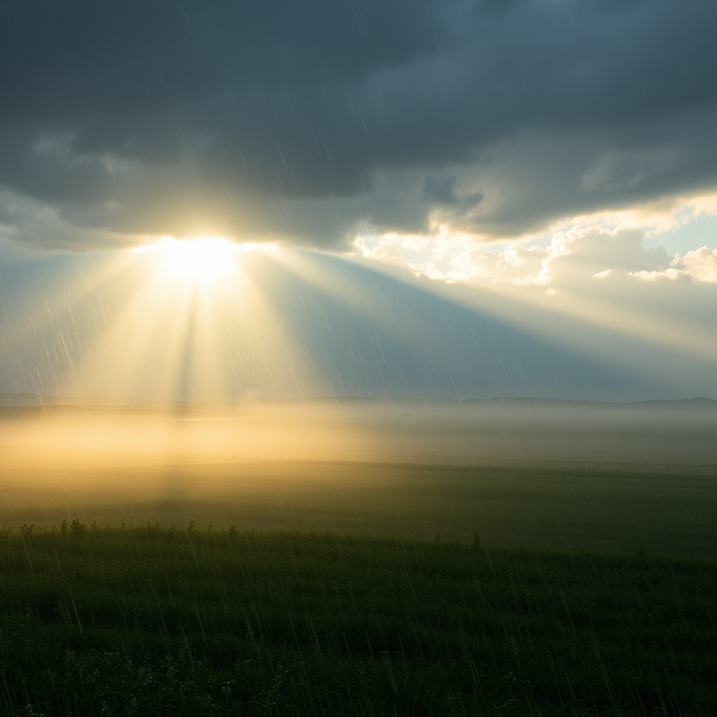 Silent Sun After the Storm Genre: Landscape / Conceptual