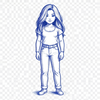 Silent Thoughts in Blue Ink icon