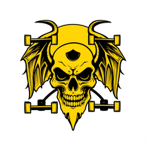 Skateboard company shirt designer