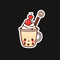 Icecream boba icon