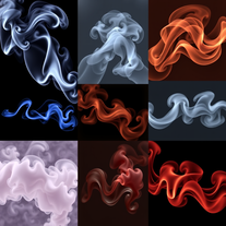 Smoke image generator