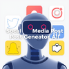Social Media Post Generator AI icon