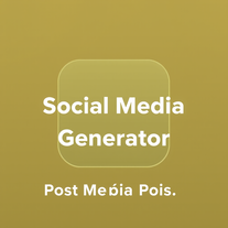 Social Media Post Generator