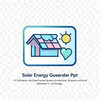 Solar Energy Generator Ppt icon