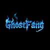 Soulflame Text Tool – Burning blue-white ghostfire text for &quot;GhostFang,&quot; flickering like spiritual flames in the dark letter text. icon