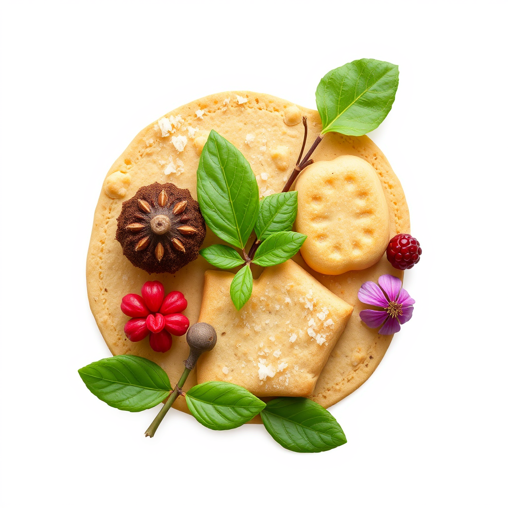 Sourcing Local Spring Ingredients for Christmas Shortbread and Design Projects.