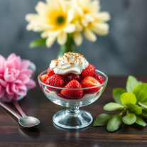 Sourcing seasonal spring ingredients for Eton Mess and design inspiration