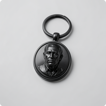 Sovereign Identity — Black Metallic Emblem