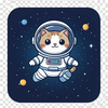 Space Cat Astronaut Creator icon