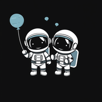 Space creq tshirt design