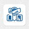 Speed up architecture icon