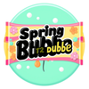 Spring Hubba Bubba Bubble gum product and packaging design icon